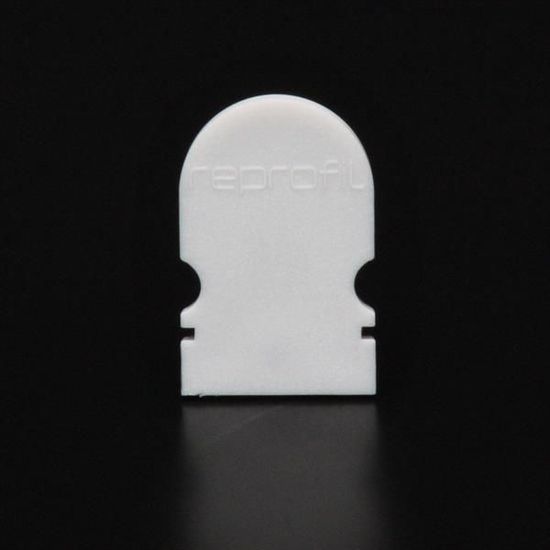 Deko-Light Endkappe R-AU-02-08 Set 2 Stk, Weiß, 14mm 979600