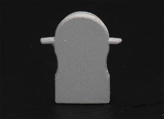 Deko-Light Endkappe R-ET-04-12 Set 2 Stk, Grau, 32,4mm 979731