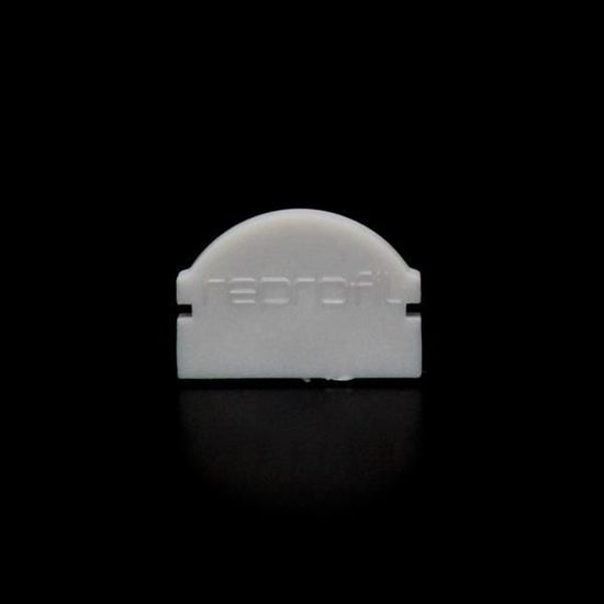 Deko-Light Endkappe L-AU-01-10 Set 2 Stk, Grau, 16mm 980001