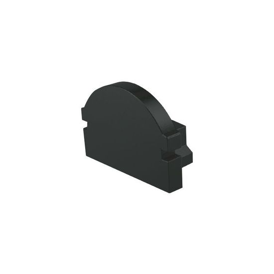 Deko-Light Endkappe L-AU-01-10 Set 2 Stk, Schwarz, 16mm 980002