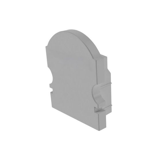 Deko-Light Endkappe L-AU-02-10 Set 2 Stk, Grau, 16mm 980011