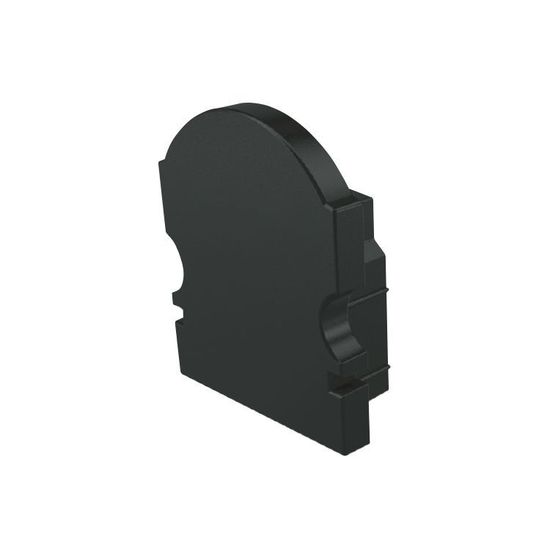 Deko-Light Endkappe L-AU-02-10 Set 2 Stk, Schwarz, 16mm 980012