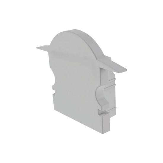 Deko-Light Endkappe L-ET-02-10 Set 2 Stk, Grau, 25mm 980061