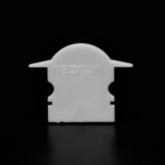 Deko-Light Endkappe L-ET-02-10 Set 2 Stk, Grau, 25mm 980061