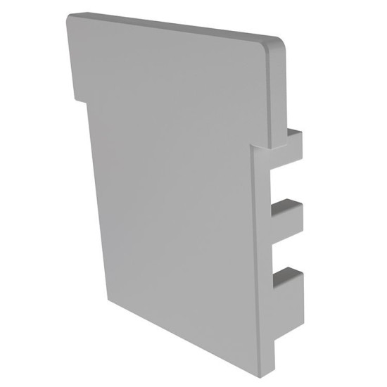 Deko-Light Endkappe I-EU-01-12 Set 2 Stk, Grau, 30mm 981021