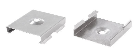 Deko-Light 2er Set Halteklammern für AU-20, Metall, 30mm 987010