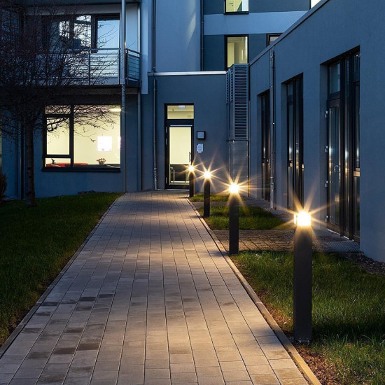 Dotlux 4559-130360 LED-Pollerleuchte WAY 55cm 7,5/15W 3000K