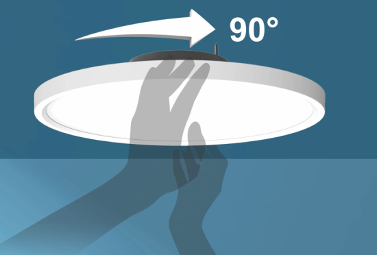 Dotlux 5440-099120 LED-Leuchte GALAXO Ø300 20W COLORselect und Backlight