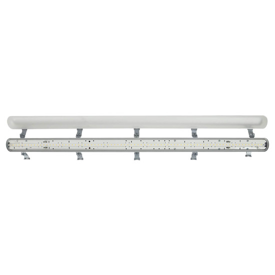e2 LED Feuchtraum-Wannenleuchte 120cm Multi M 36W neutralweiss 4000K IP65 Grau