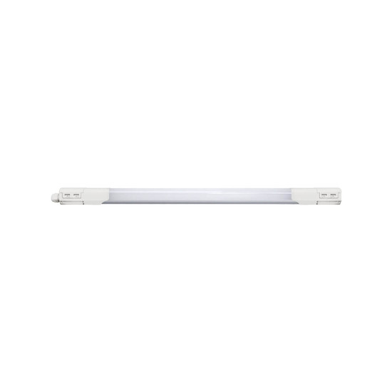 e2 LED Feuchtraum-Lichtleiste 59,5cm Plus S 18W neutralweiss 4000K IP65 Weiß