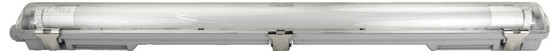e2 LED Feuchtraum-Wannenleuchte T8 G13 67,5cm Classic-Power S 9W neutralweiss 4000K IP65 Grau