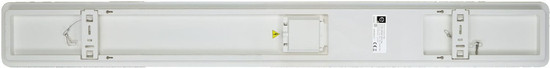 e2 LED Anbauleuchte, Deckenleuchte White Long M 36W CCT warm-/neutral-/tageslichtweiss 3000K/4000K/6000K IP54 Weiß 120cm