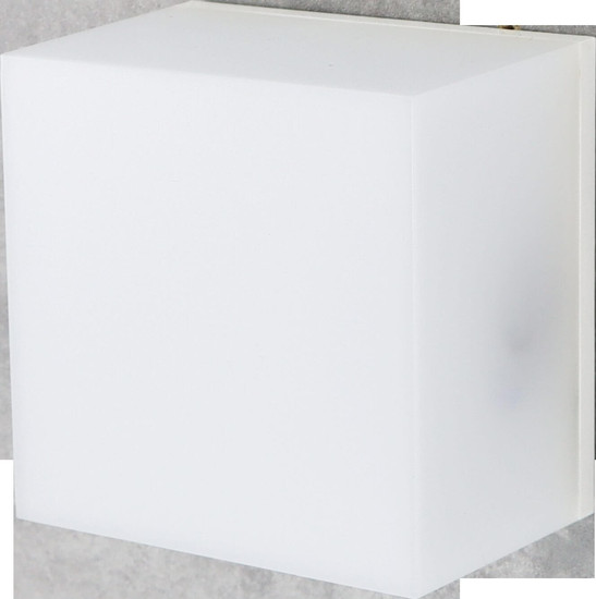 e2 LED Anbauleuchte, Deckenleuchte i-ART 100 4W CCT warm-/neutral-/tageslichtweiss 3000K/4000K/6000K IP65 Weiß 10x10cm