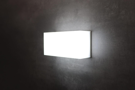 e2 LED Anbauleuchte, Deckenleuchte i-ART 200 8W CCT warm-/neutral-/tageslichtweiss 3000K/4000K/6000K IP65 Weiß 20x10cm
