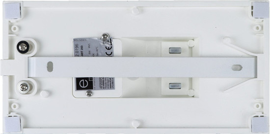 e2 LED Anbauleuchte, Deckenleuchte i-ART 200 8W CCT warm-/neutral-/tageslichtweiss 3000K/4000K/6000K IP65 Weiß 20x10cm