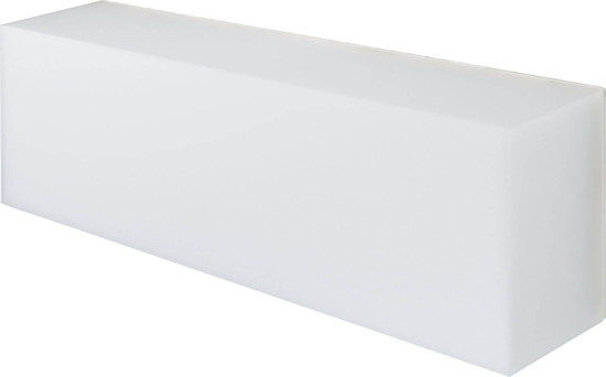 e2 LED Anbauleuchte, Deckenleuchte i-ART 300 12W CCT warm-/neutral-/tageslichtweiss 3000K/4000K/6000K IP65 Weiß 30x10cm