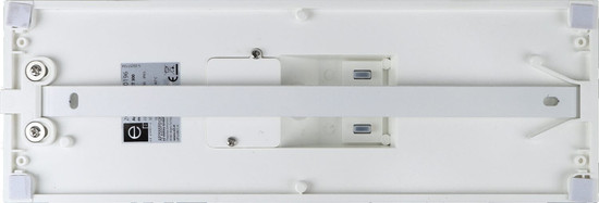 e2 LED Anbauleuchte, Deckenleuchte i-ART 300 12W CCT warm-/neutral-/tageslichtweiss 3000K/4000K/6000K IP65 Weiß 30x10cm