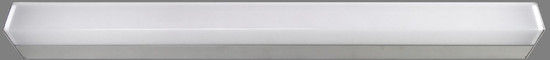 e2 LED Bad- und Spiegelleuchte Mirrox 12W CCT warm-/neutral-/tageslichtweiss 3000K/4000K/6000K IP54 Aluminium 60x6cm