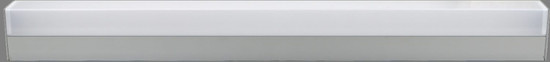 e2 LED Bad- und Spiegelleuchte Mirrox 12W CCT warm-/neutral-/tageslichtweiss 3000K/4000K/6000K IP54 Aluminium 60x6cm
