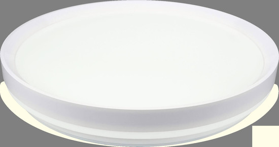 e2 LED Anbauleuchte, Deckenleuchte Moon R482 70W CCT warm-/tageslichtweiss 3000-6500K dimmbar Fernbedienung IP44 Weiß Ø48cm