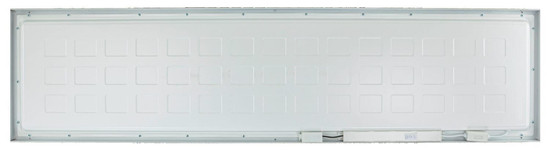 e2 LED Anbaupanel, Deckenleuchte Tajo 36W CCT warm-/neutral-/tageslichtweiss 3000K/4000K/6500K Weiß Aluminium 128,5x32cm