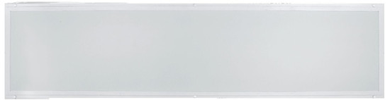 e2 LED Anbaupanel, Deckenleuchte Tajo 36W CCT warm-/neutral-/tageslichtweiss 3000K/4000K/6500K Weiß Aluminium 128,5x32cm
