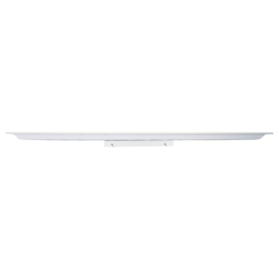 e2 LED Anbaupanel, Deckenleuchte Alva 36W CCT warm-/neutral-/tageslichtweiss 3000K/4000K/6500K Fernbedienung Weiß Stahl 119,5x29,5cm
