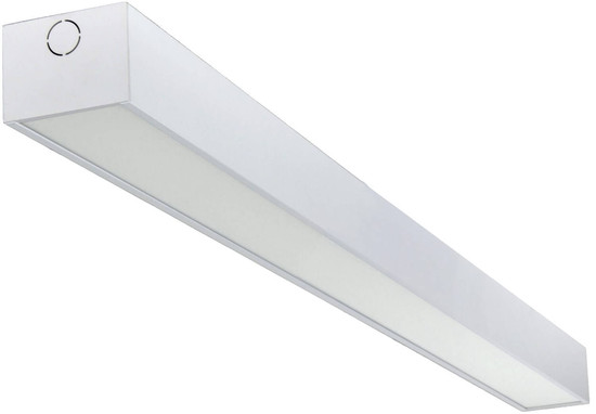 e2 LED Lichtkanal, Lichtband Linearo L 50W CCT warm-/neutral-/tageslichtweiss 3000K/4000K/6000K Weiß Aluminium 150cm