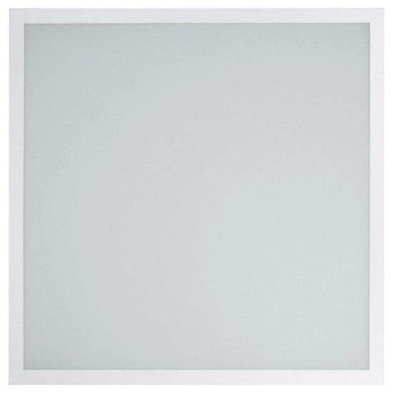 e2 LED Einbaupanel, Deckeneinbauleuchte Square 625 40W CCT warm-/tageslichtweiss 3000-6000K WiFi Weiß Aluminium 62x62cm