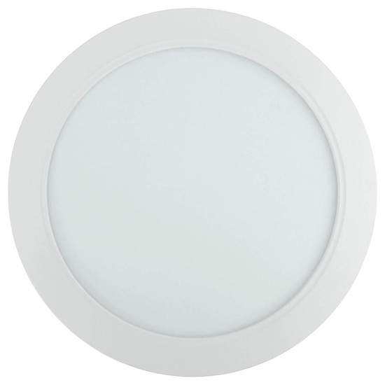e2 LED Einbaupanel, Deckeneinbauleuchte Style R 145 9W CCT warm-/neutral-/tageslichtweiss 3000K/4000K/6000K Weiß Ø14,5cm