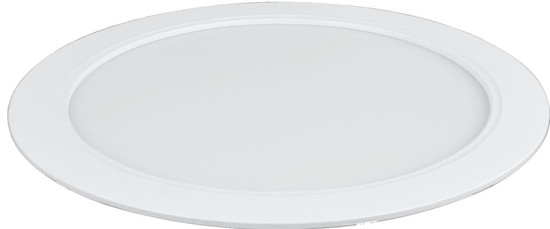 e2 LED Einbaupanel, Deckeneinbauleuchte Style R 225 18W CCT warm-/neutral-/tageslichtweiss 3000K/4000K/6000K dimmbar Weiß Ø22,5cm