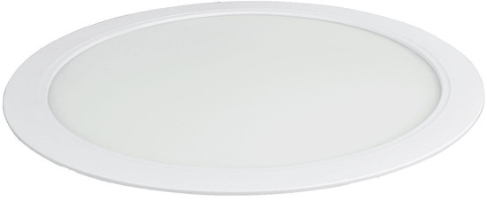 e2 LED Einbaupanel, Deckeneinbauleuchte Style R 300 30W CCT warm-/neutral-/tageslichtweiss 3000K/4000K/6000K dimmbar IP54 Weiß Ø30cm