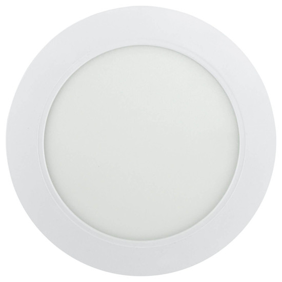 e2 LED Einbaupanel, Deckeneinbauleuchte Style R 145 9W neutralweiss 4000K 4er Pack Weiß Ø14,5cm