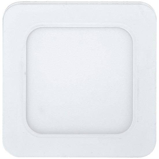 e2 LED Einbaupanel, Deckeneinbauleuchte Style Q 145 9W CCT warm-/neutral-/tageslichtweiss 3000K/4000K/6000K Weiß 14,5x14,5cm