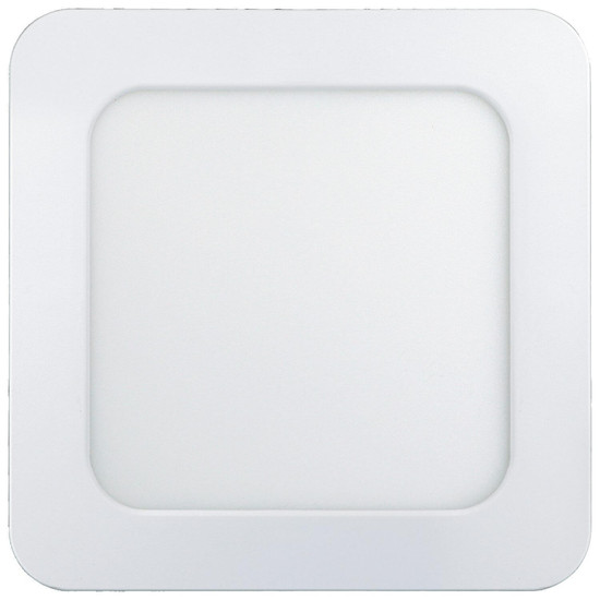 e2 LED Einbaupanel, Deckeneinbauleuchte Style Q 170 12W CCT warm-/neutral-/tageslichtweiss 3000K/4000K/6000K Weiß 17x17cm
