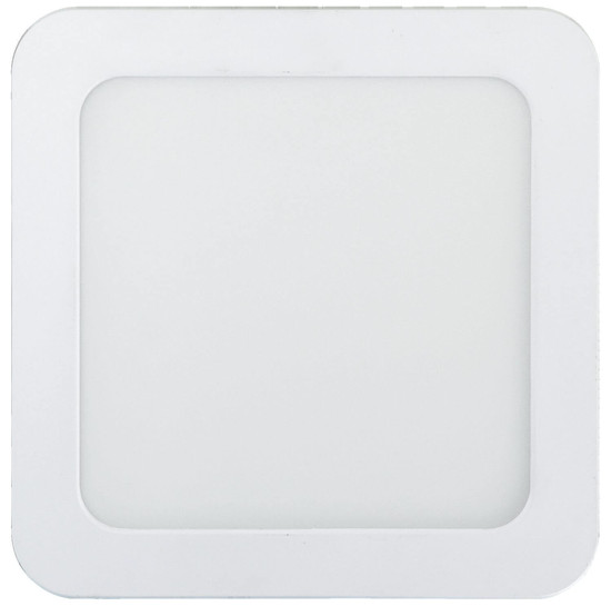 e2 LED Einbaupanel, Deckeneinbauleuchte Style Q 225 18W CCT warm-/neutral-/tageslichtweiss 3000K/4000K/6000K dimmbar Weiß 22,5x22,5cm