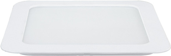 e2 LED Einbaupanel, Deckeneinbauleuchte Style Q 225 18W CCT warm-/neutral-/tageslichtweiss 3000K/4000K/6000K dimmbar Weiß 22,5x22,5cm