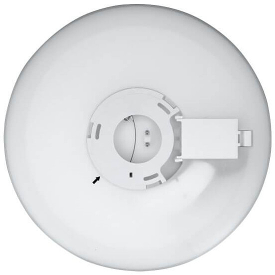 e2 LED Anbaupanel, Deckenleuchte Twice up&down R330 20W warmweiss 3000K Bewegungsmelder IP54 Weiß Ø33cm