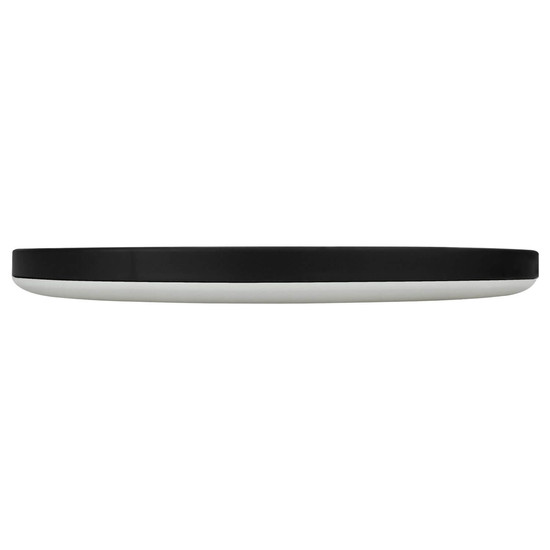 e2 LED Anbaupanel, Deckenleuchte Twice R420 24W CCT warm-/tageslichtweiss 3000-6000K dimmbar RGB IP54 Schwarz Ø42cm