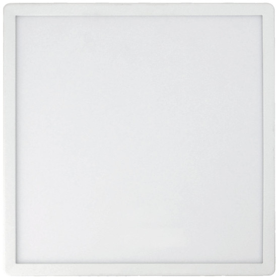 e2 LED Anbaupanel, Deckenleuchte Twice up&down Q420 24W warmweiss 3000K Weiß 42x42cm