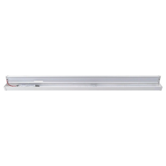 e2 LED Lichtleiste, Unterbauleuchte Fold M 36W CCT warm-/neutral-/tageslichtweiss 3000K/4000K/6500K Weiß Stahl 120cm