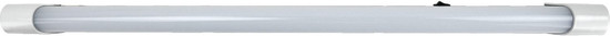 e2 LED Lichtleiste, Unterbauleuchte Base switch S 10W neutralweiss 4000K Weiß Aluminium 60cm