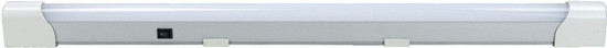 e2 LED Lichtleiste, Unterbauleuchte Base switch S 10W neutralweiss 4000K Weiß Aluminium 60cm