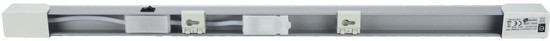 e2 LED Lichtleiste, Unterbauleuchte Base switch S 10W neutralweiss 4000K Weiß Aluminium 60cm