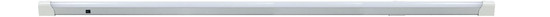 e2 LED Lichtleiste, Unterbauleuchte Base switch M 20W neutralweiss 4000K Weiß Aluminium 120cm
