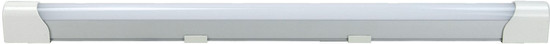 e2 LED Lichtleiste, Unterbauleuchte Base S 10W neutralweiss 4000K Weiß Aluminium 60cm