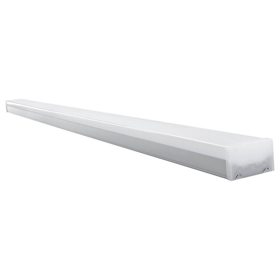 e2 LED Lichtleiste, Unterbauleuchte Design M 36W CCT warm-/neutral-/tageslichtweiss 3000K/4000K/6500K Weiß Aluminium 120cm