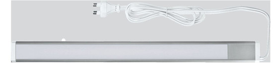 e2 LED Lichtleiste, Unterbauleuchte Fine S 10W neutralweiss 4000K Weiß Aluminium 60cm