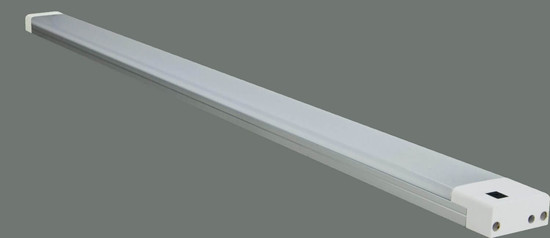 e2 LED Lichtleiste, Unterbauleuchte Plan S 10W neutralweiss 4000K dimmbar Weiß Aluminium 60cm