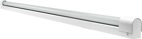 e2 LED Lichtleiste, Unterbauleuchte Move M 18W neutralweiss 4000K Weiß Stahl 122cm